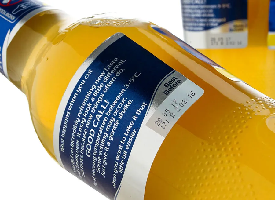 QR code on carton