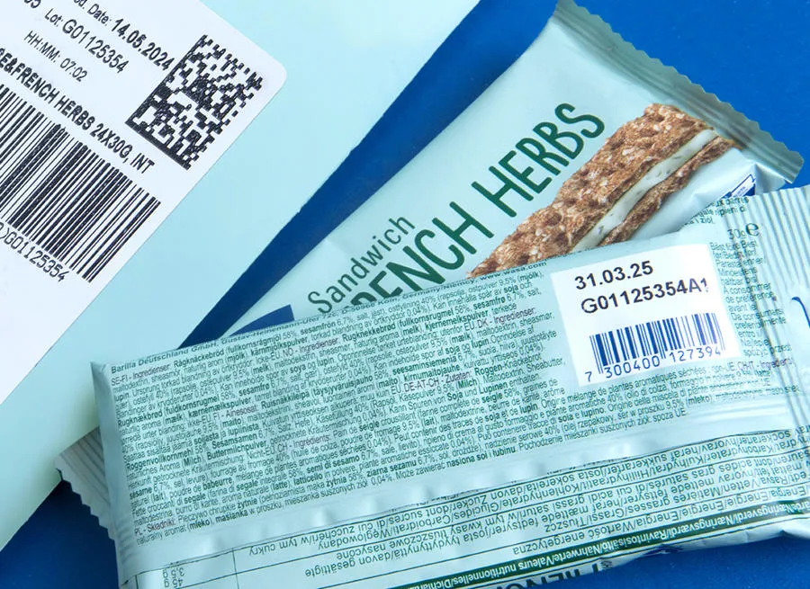 Expiry date on spice sachet